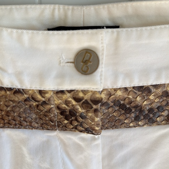 Dolce & Gabanna python trim pants - Picture 3 of 7
